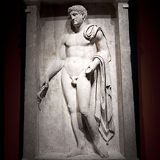 relief nude sculpture